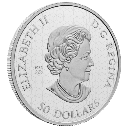 Pièce 5 onces d'argent Feuille d'érable dans le vent 2023 | Monnaie royale canadienne