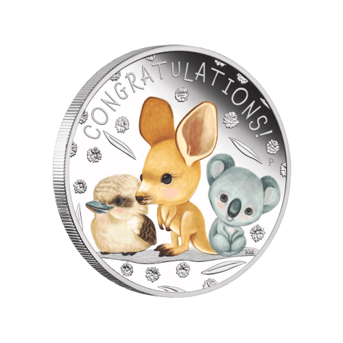 1/2 oz 2023 Australian Baby Animals Newborn Silver Coin | Perth Mint