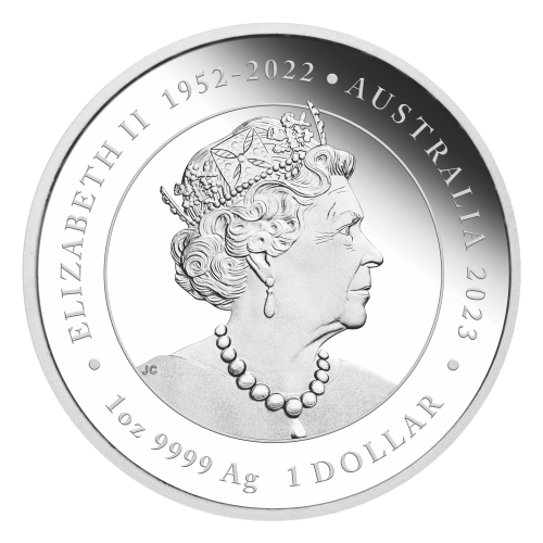 Pièce 1 once d'argent épreuve numismatique One Love 2023 | Monnaie de Perth