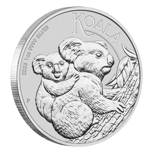 Pièce 1 once d'argent Koala australien 2023 | Monnaie de Perth