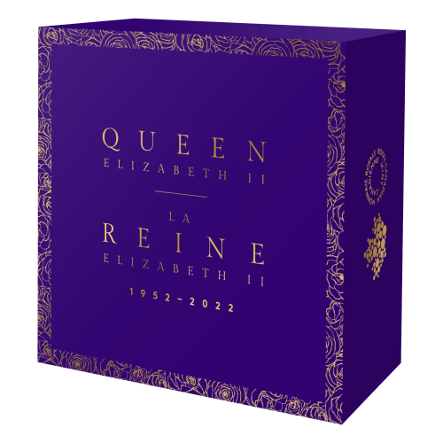 1 oz 2022 Queen Elizabeth II: Queen Elizabeth II's Royal Cypher Gold Coin | Royal Canadian Mint