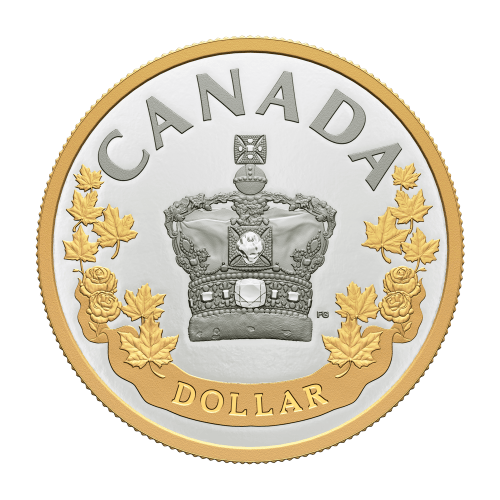Pièce 3/4 once d'argent épreuve numismatique La reine Élisabeth II : La couronne impériale d'apparat 2022 | Monnaie royale canadienne