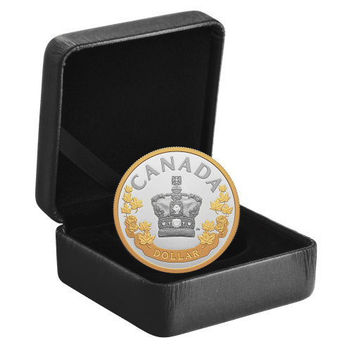 Pièce 3/4 once d'argent épreuve numismatique La reine Élisabeth II : La couronne impériale d'apparat 2022 | Monnaie royale canadienne