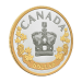 Pièce 3/4 once d'argent épreuve numismatique La reine Élisabeth II : La couronne impériale d'apparat 2022 | Monnaie royale canadienne