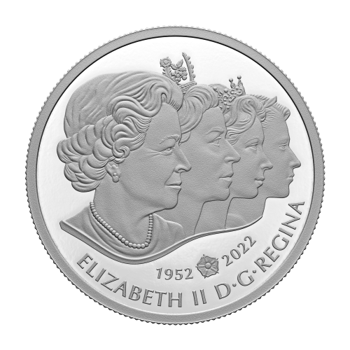 Set of 3 x 1 oz 2022 Queen Elizabeth II: A Tribute to an Extraordinary Life Silver Coins | Royal Canadian Mint