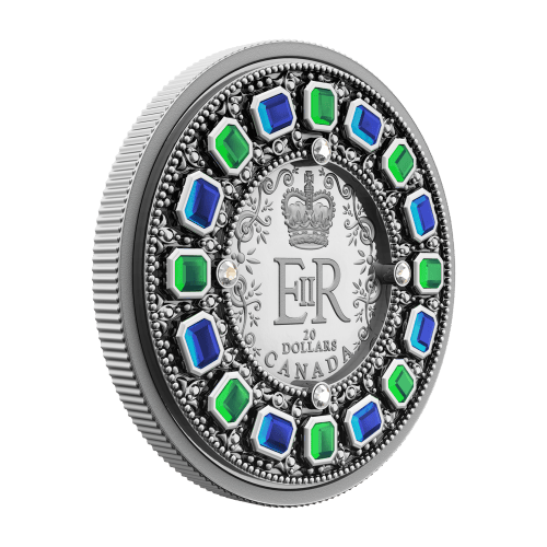1 oz 2022 Queen Elizabeth II: The Imperial State Crown Silver Coin | Royal Canadian Mint