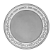 Ronde 1 once d'argent Croix religieuse bleue | Monnaie de SilverTowne