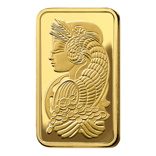 1 oz Fortuna Veriscan Gold Bar | PAMP Suisse