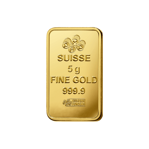 5 gram Fortuna Veriscan Gold Bar | PAMP Suisse