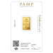 5 gram Fortuna Veriscan Gold Bar | PAMP Suisse