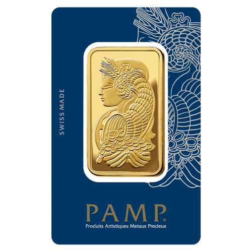 100 grammes Lingot d'or Fortuna Veriscan | PAMP Suisse