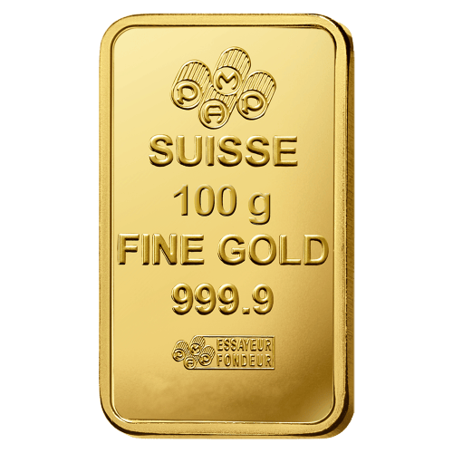 100 grammes Lingot d'or Fortuna Veriscan | PAMP Suisse
