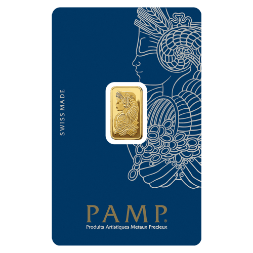 2.5 gram Fortuna Veriscan Gold Bar | PAMP Suisse