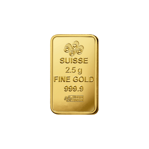 2.5 gram Fortuna Veriscan Gold Bar | PAMP Suisse