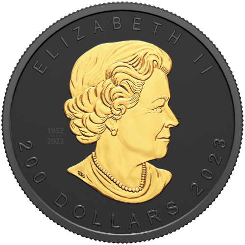 Pièce 2 once d'or Feuille d'érable super incuse 2023 | Monnaie royale canadienne