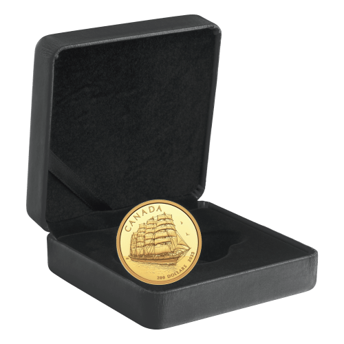 1/2 oz 2023 Tall Ships: Full-Rigged Ship Gold Coin | Royal Canadian Mint