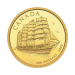 1/2 oz 2023 Tall Ships: Full-Rigged Ship Gold Coin | Royal Canadian Mint