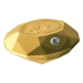 2023 Forevermark Black Label Oval Diamond: Diamond-Shaped Gold Coin | Royal Canadian Mint