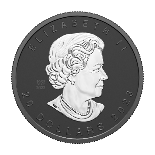 1 oz 2023 Super Incuse Maple Leaf Silver Coin | Royal Canadian Mint