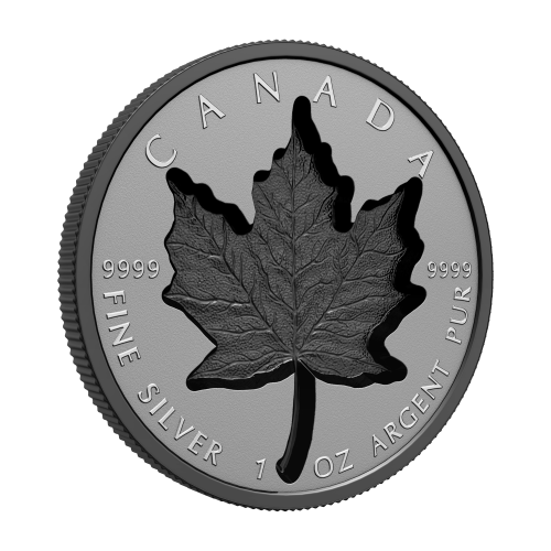 1 oz 2023 Super Incuse Maple Leaf Silver Coin | Royal Canadian Mint