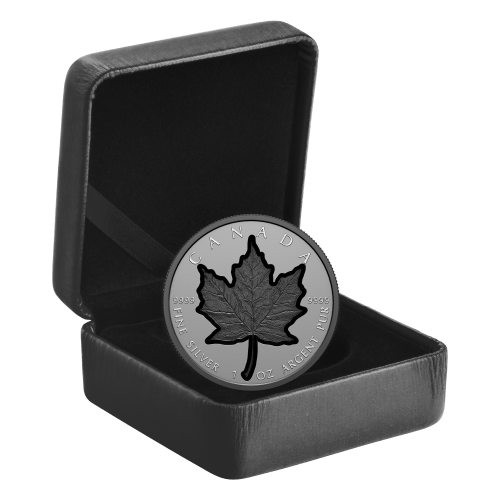 1 oz 2023 Super Incuse Maple Leaf Silver Coin | Royal Canadian Mint