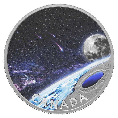 Pièce d'argent Cratère des Pingualuit : Oeil de cristal du Nunavik 2023 | Monnaie royale canadienne