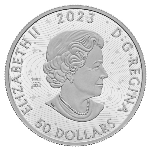 Pièce d'argent Cratère des Pingualuit : Oeil de cristal du Nunavik 2023 | Monnaie royale canadienne