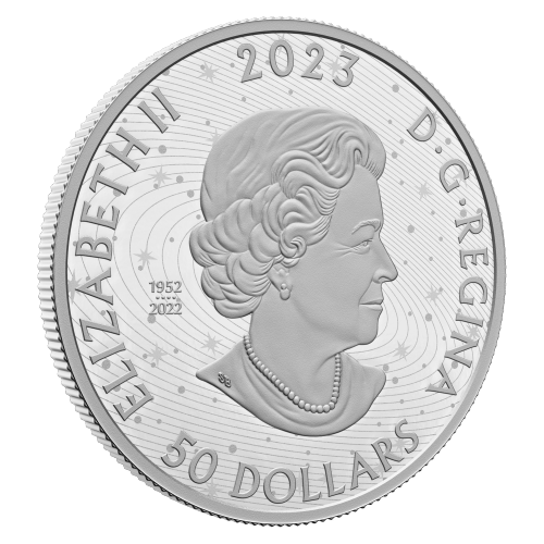 Pièce d'argent Cratère des Pingualuit : Oeil de cristal du Nunavik 2023 | Monnaie royale canadienne