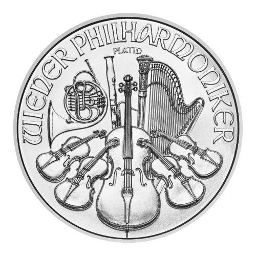 1 oz 2023 Austrian Philharmonic Platinum Coin | Austrian Mint