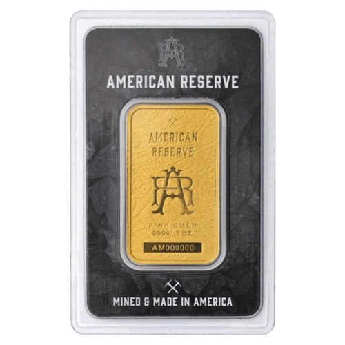 1 oz American Reserve Gold Bar | Asahi Refining