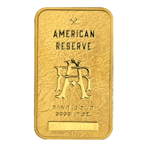 1 oz American Reserve Gold Bar | Asahi Refining