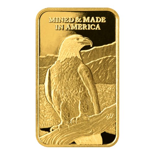 1 oz American Reserve Gold Bar | Asahi Refining