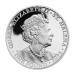 Pièce 1 once d'argent plaquée or Épreuve numismatique Les Vertus de la Reine : Justice Saint-Hélène 2022 | Compagnie des Indes orientales