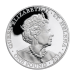 1 oz 2022 Saint Helena The Queen's Virtues: Constancy Gilded Proof Silver Coin | East India Company