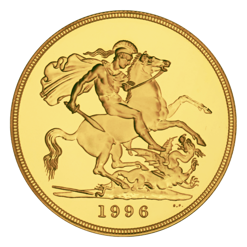 Set of 4 x Random Year Great Britain Sovereign Proof Gold Coins | The Royal Mint