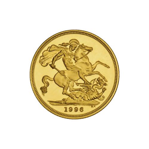 Set of 4 x Random Year Great Britain Sovereign Proof Gold Coins | The Royal Mint