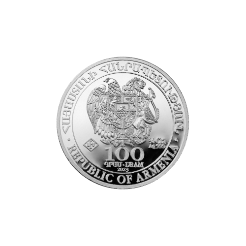 Pièce 1/4 once d'argent Arche de Noé Arménie 2023 | Geiger Edelmetalle
