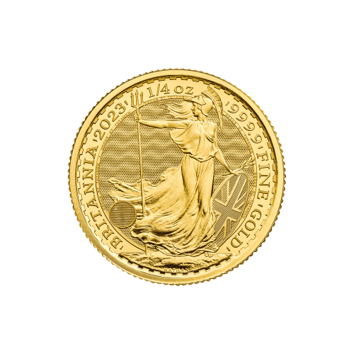 1/4 oz 2023 Britannia: King Charles III Gold Coin | The Royal Mint