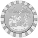 5 oz Prospector Stackable Silver Round | Silvertowne Mint