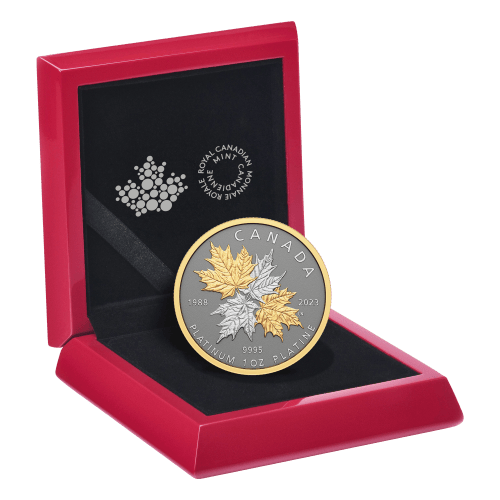Pièce 1 once de platine épreuve numismatique inverse La richesse d'un symbole 2023 | Monnaie royale canadienne