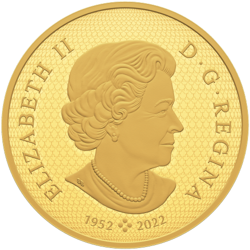 5 oz 2023 Beloved Maple Leaves Proof Gold Coin | Royal Canadian Mint