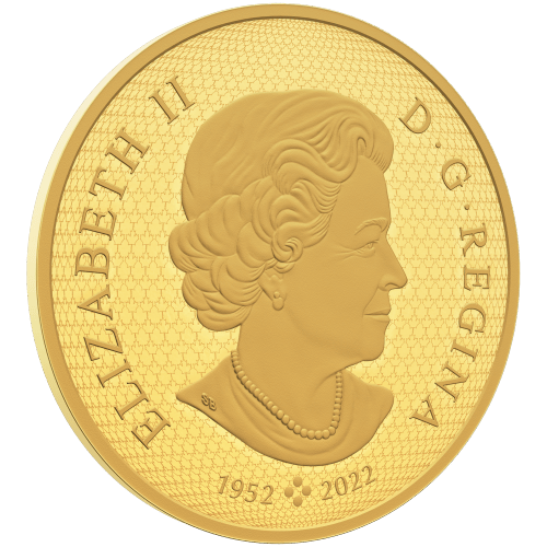 5 oz 2023 Beloved Maple Leaves Proof Gold Coin | Royal Canadian Mint