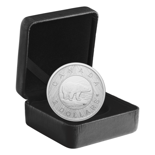 1 oz 2023 Tribute: Polar Bear W Mint Mark Silver Coin | Royal Canadian Mint