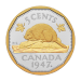 2 oz 2023 Tribute: 1947 Maple Leaf Mark Proof Gilded Silver Coin | Royal Canadian Mint