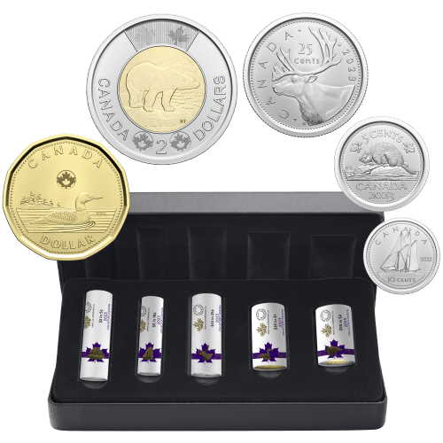 Set of 5 x 2023 Collector's Edition Special Coin Rolls | Royal Canadian Mint