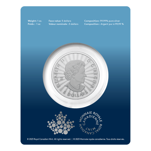 1 oz 2023 The Majestic Polar Bear and Cubs Silver Coin | Royal Canadian Mint