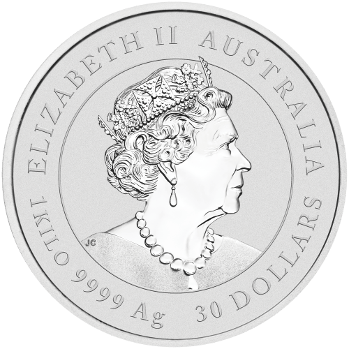 Pièce 1 kilo d'argent Lunaire Année du Lapin 2023 | Monnaie de Perth