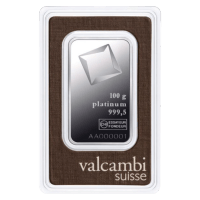 100 gram Platinum Bars