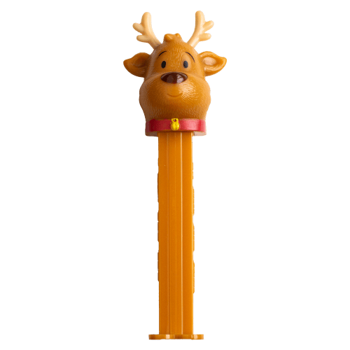 Set of 6 x 5 gram Reindeer PEZ Dispenser Silver Bars | PAMP Suisse