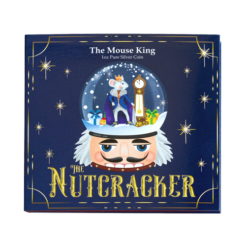 1 oz 2023 Nutcracker Mouseking Silver Bar | PAMP Suisse
